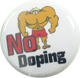 No doping badge